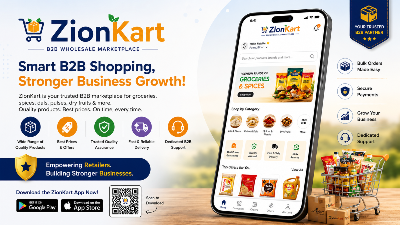 ZionKart App Preview