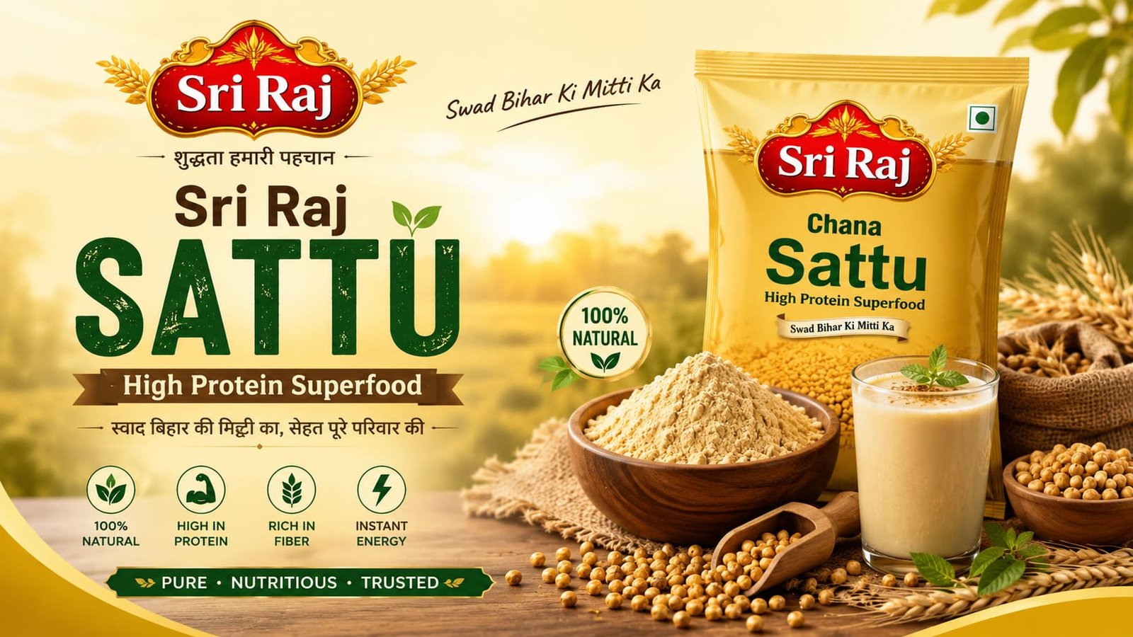 Why Shri Raj Sattu is the Perfect Healthy Superfood for Every Family