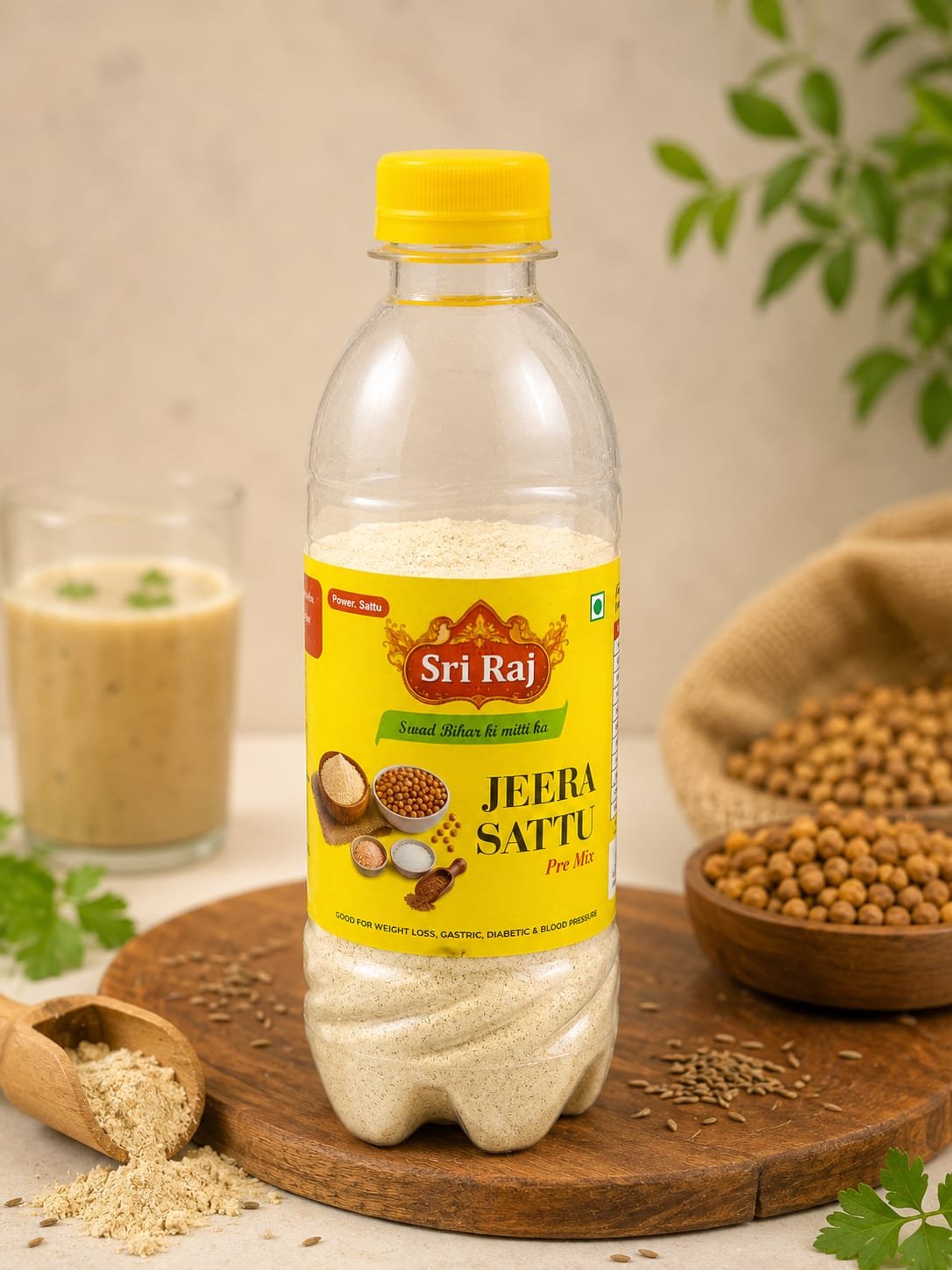 Pre mix jeera sattu bottle 300ml